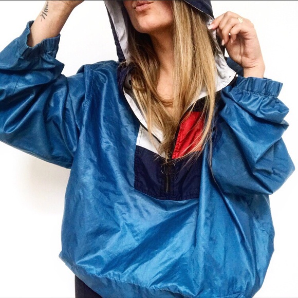 RARE 90s Tommy Hilfiger Windbreaker - Picture 2 of 3